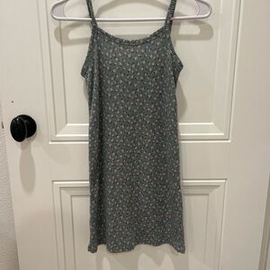 Art Class Green and Pink Knit Sweater dress